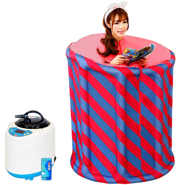 Casa sauna caixa de vapor aromaterapia spa sauna a vapor tenda vapor emagrecimento corpo desintoxicação insônia 110-240v eua ue reino unido