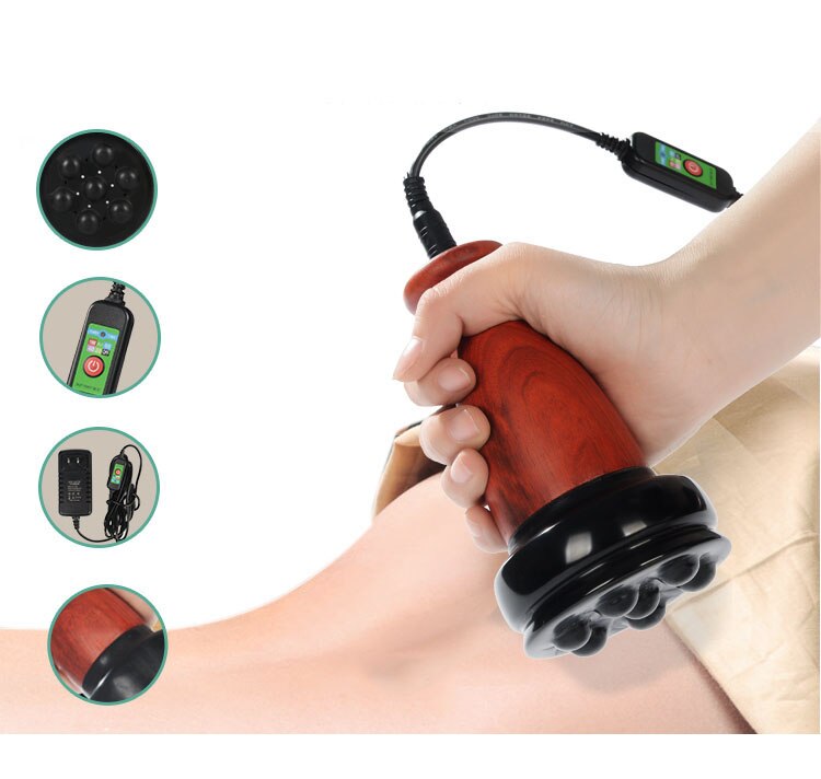 Bian Stone Gua Sha Massager from China: Energy Stone Warm Therapy for Full Body Meridian Massage