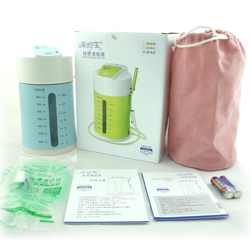 Electric Enema Machine Colon Hydrotherapy Pump Home Enema Kit Colon ...