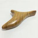 Camphor Wood Trigonometric Massage Cone Wooden Lymphatic Massage Stick Foot Massager GuaSha Board