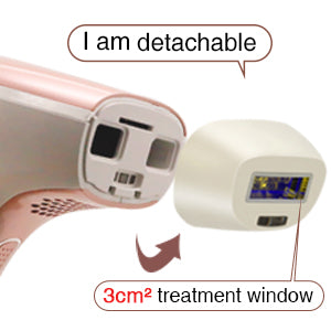 MiSMON MS-206B Épilation au laser pour femmes, appareil d'épilation IPL pour hommes/femmes Résultats permanents sur le visage et le corps