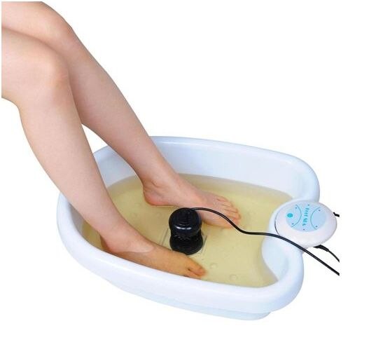 ION Cleanse Detox ногой SPA с пластиковым ножным ваннкой для ноги для ног Детоксическая машина для ног ионный материал для детоксикации