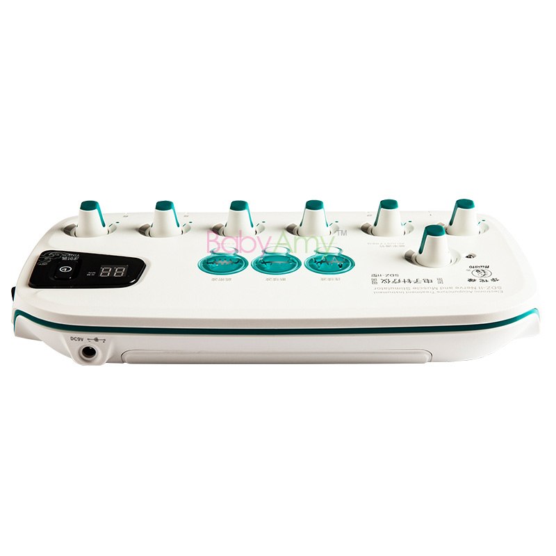 Hwato SDZ-II frissítés elektromos akupunktúrás stimulátor gép 6 kimeneti csatornás akupunktúrás terápiás készülék 100V-240V