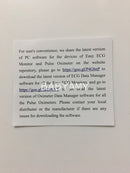 CE FDA Approvato Handheld ECG monitor mini schermo a colori portatile elettrocardiogramma cuore monitor monitor di monitoraggio della cena sanitaria