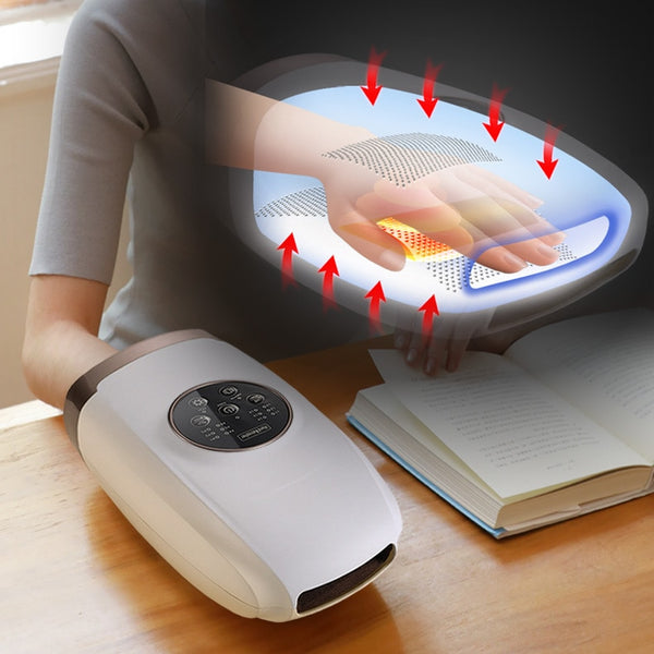Elektrische Akupressur-Hand-Palm-Massagegerät mit Luftdruck- und Wärmekomprimierung für Fingerkälte-Belastung und Relief der Taubheit