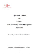 XINSHENG G6805-I elektroakupunkturstimulatormaskin Elektroakupunktur Nerv- och muskelstimulering 2 vågformer 5 utdata