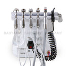 6 em 1 máquina de limpeza de rosto a vácuo hidro dermoabrasão água oxigênio jato casca máquina para aspirador de poros máquina de massagem facial 220 v