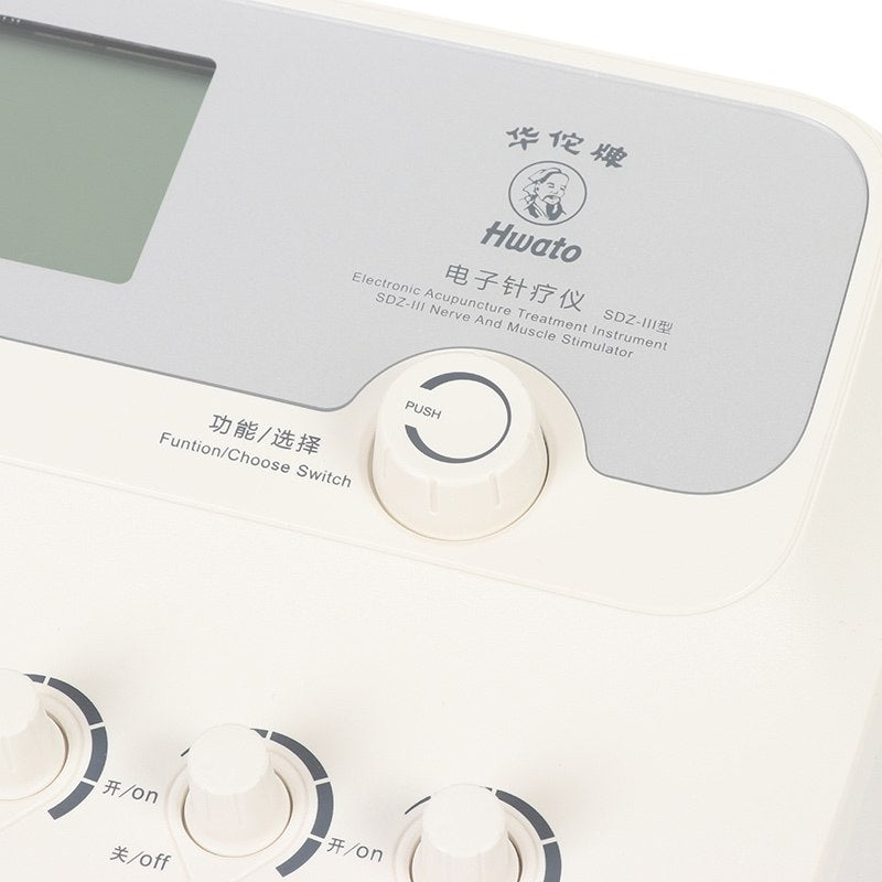 6 Channels Hwato sdz-iii Low-Frequency Electro Acupuncture Stimulator Acupuncture needle for Nerve and muscle
