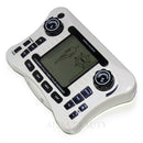 TENS UNIT 2-kanalsutgång TENS EMS smärtlindring Elektrisk nervmuskelstimulator Fysioterapi Digital terapimassager CE