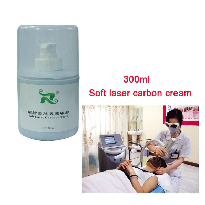 300ml Soft Laser Carbon Cream Gel Carbon Laser Nd Yag Laser Carbon Gel Cream For Nd:YAG Laser