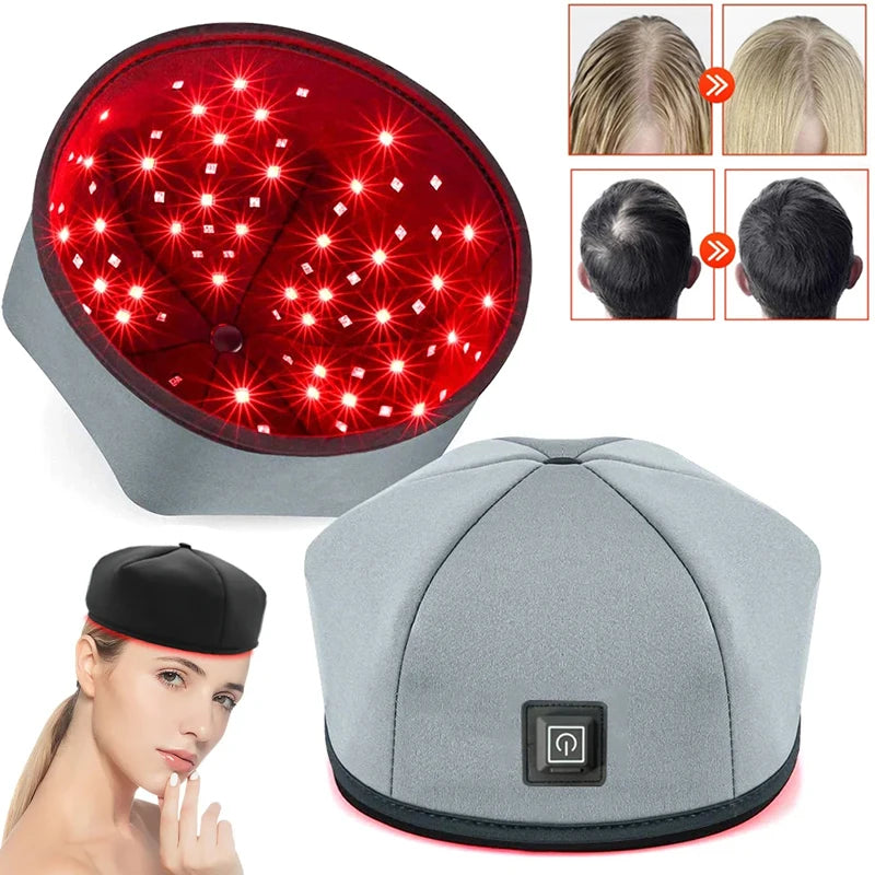 Haargroeikapje Apparaten voor roodlichttherapie LED-haaruitvalkapbehandelingen Haargroeihelm Haarverzorging Verbetering van haaruitval