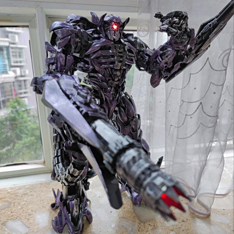 AOYI Zeus Magic ZS01 Transformation Shockwave ZS-01 Universe Guardian Alloy Oversize 35CM Leader Action Figure Robot Toys Gift