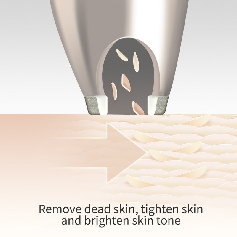 NEWDERMO gyémánt mikrodermabráziós hámlasztógép vákuumszívó spa eszköz Bright & Clear Skin Care Beauty Tool