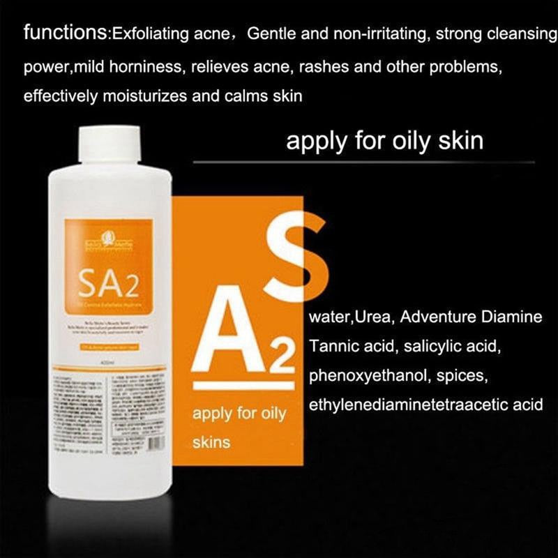 Сироватка для догляду за шкірою для обличчя Hydro Facial Aqua Peel Solution 400 мл AS1 SA2 AO3 для глибокого очищення шкіри Hydrafacial Machine