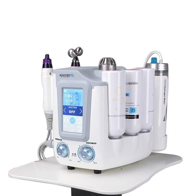 3 in 1 Hydrafacial Machine Deep face cleansing Aquasure H2 device H2O2 Water Oxygen Peeling Dermabrasion Cleaning machine