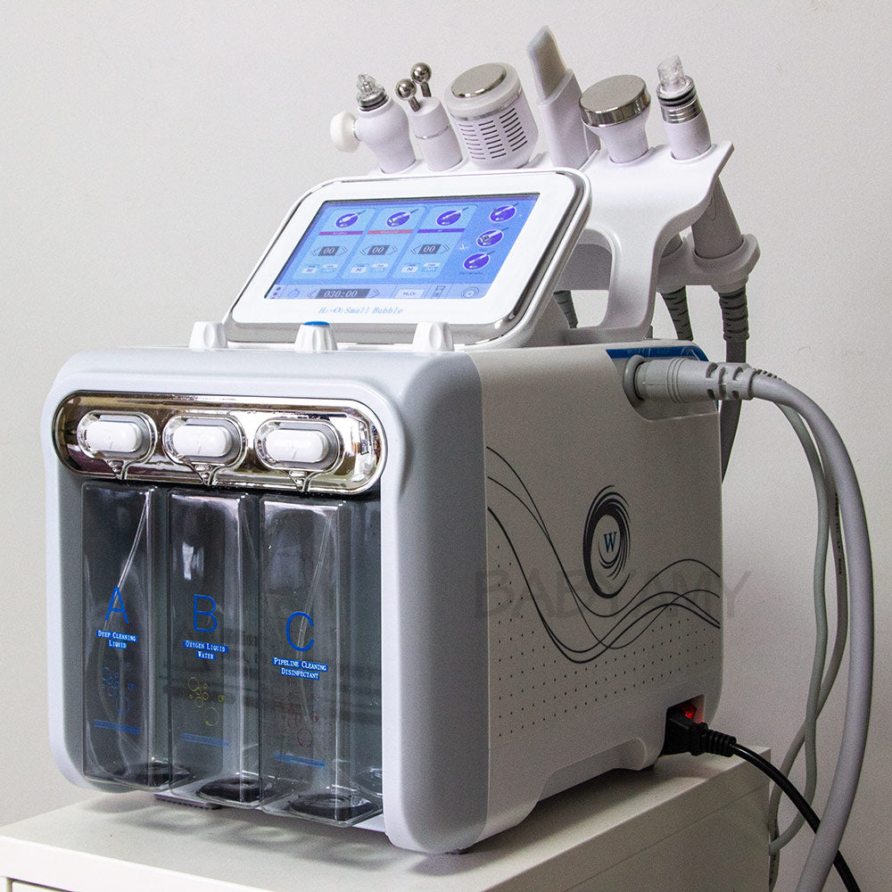 6 In 1 H2O2 Water Oxygen Jet Peel Hydra Beauty skin Cleansing