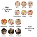 HD 200x 7 pollici LCD Pelle viso analizzatore per capelli analizzatore per capelli Digital Dermoscopy Pelle Analisi della pelle Rilevatore di pelle