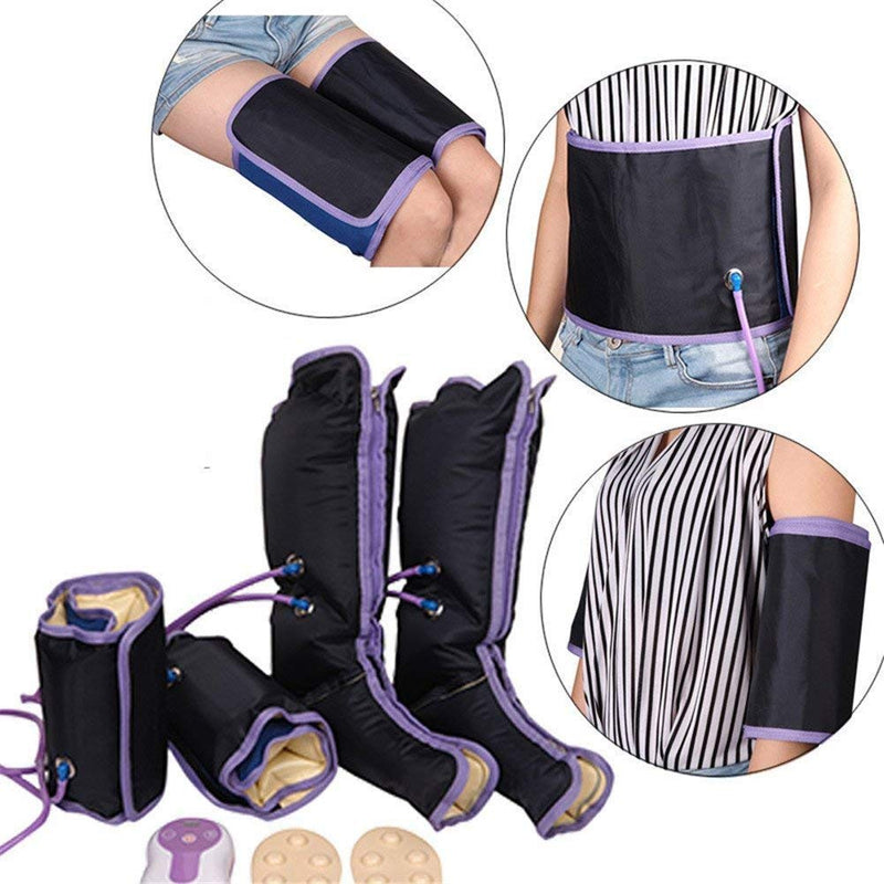 Circulation Leg Wraps Healthcare. Air Compression Leg Wraps Regular Massager Foot Ankles Calf Therapy Circulation lose weight