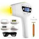 4 in 1 Kalıcı Epilasyon IPL Epilasyon Lazer Epilatör Cihazı Yüz Saç Sökücü Kadınlar Erkek Armpit Bikini Sakal Bacaklar için