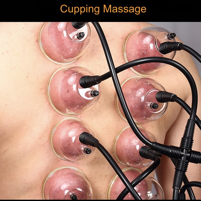 Vacuum Therapy Massager Machine For Breast Augmentation & Buttcock Boobs Enlargement - Guasha Slimming Lymphatic Drainage Device