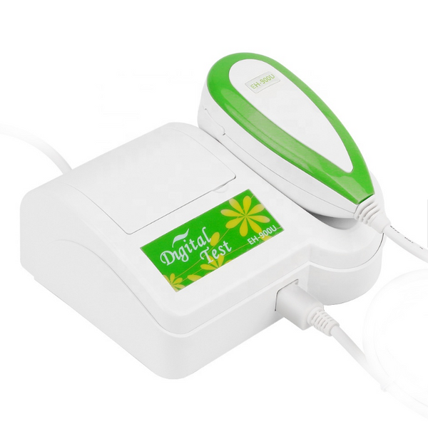 EH-900U 5.0 MP HD USB 3D Análise da pele Escopo da pele Diagnóstico Analisador Diagnóstico Pele Facial ACNE TESTER TESTER Monitor