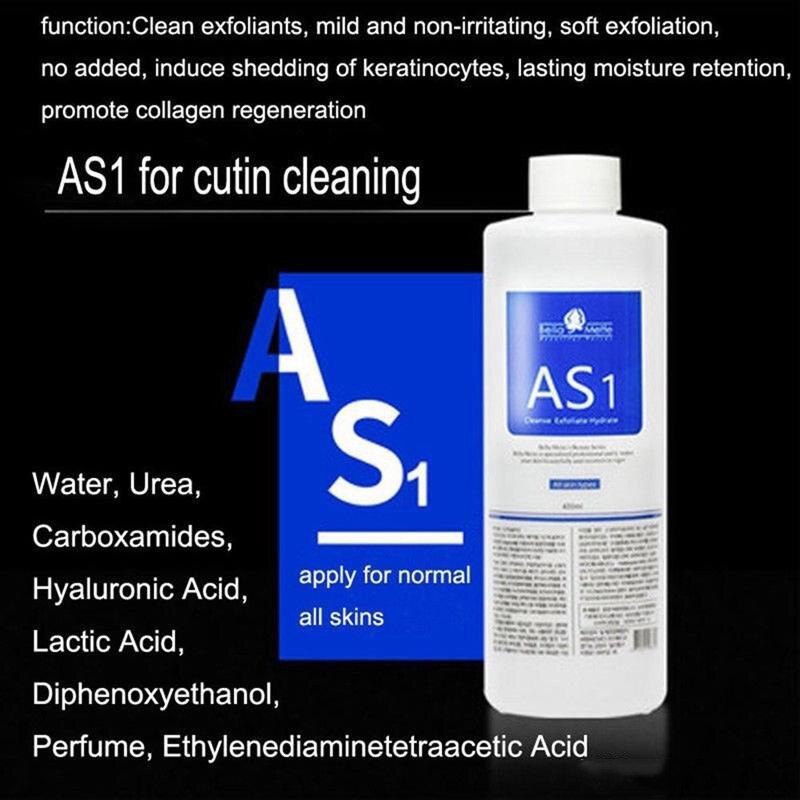 Cuidados com a pele Serum facial Hydro Facial Aqua Peel Solution 400ml AS1 SA2 AO3 para máquina hidrafacial para limpeza profunda da pele