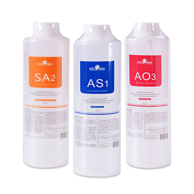 Huidverzorging Gezicht Serum Hydro Facial Aqua Peel Oplossing 400ml AS1 SA2 AO3 voor Hydrafacial Machine Huid Diepe Reiniging