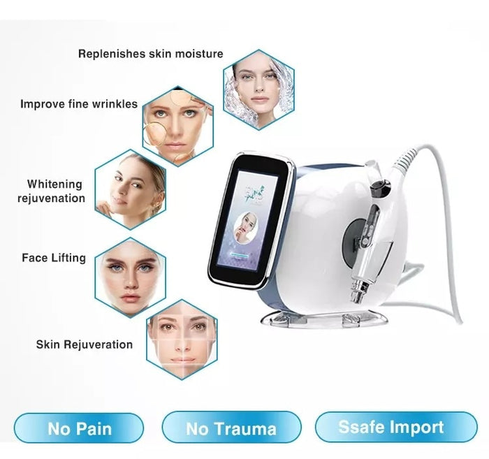 sale❤️経営の見直しに！EMS＋RF  mesogun ノーニドル水光注射 Meso Mesotherapy Gun Injector EMS Microneedle RF Machine