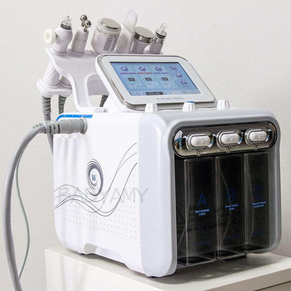 6 In 1 H2O2 Water Oxygen Jet Peel Hydra Beauty skin Cleansing