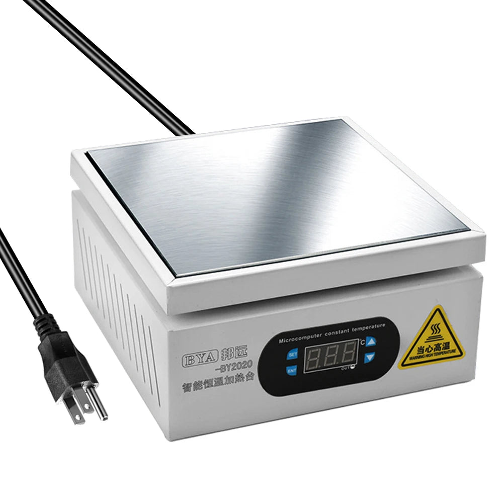 100*100mm Heating Station Digital Preheating Platform Electronic Hot
