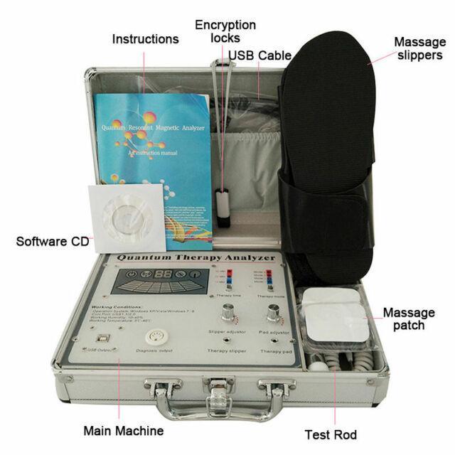 EHM 3rd Generation Quantum Magnetic Resonance Body Analyzer with Massage Therapy Non-Invasive, Whole Body Health Scanner 45 Reports In English & Spanish