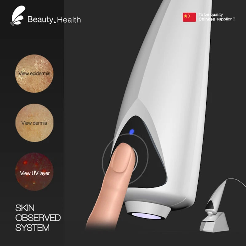High Definition Pixel Portable Aesthetic Skin Analyzer Automatic Diagnosis Facial Epidermis Dermis skin Microscope Salon Beauty