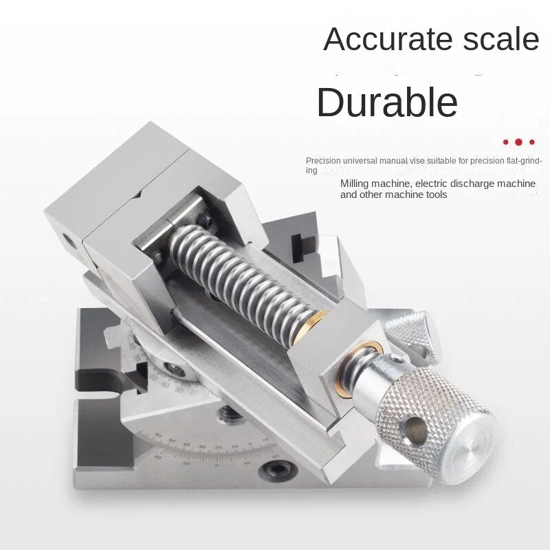 High Precision 2 Inch Universal Grinder Precision Vise Screw Sine Slope ...