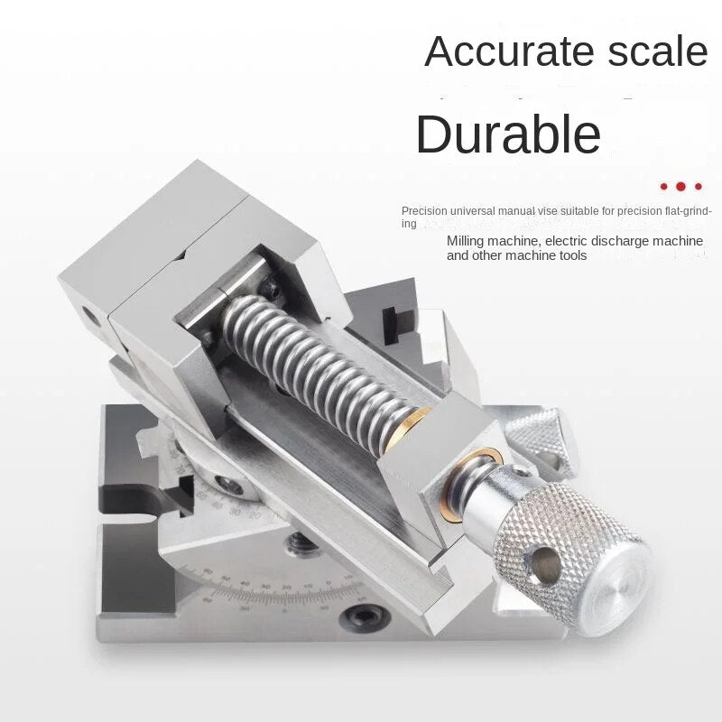 High Precision 2 Inch Universal Grinder Precision Vise Screw Sine Slope Adjustable Angle Screw Tool