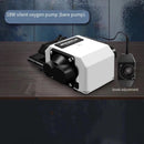 مضخة أكسجين عالية الطاقة لخزان الأسماك ضاغط هواء هادئ للغاية مضخة هواء كبيرة الحجم ملحقات حوض السمك الخاصة بالمياه العميقة 220V25W