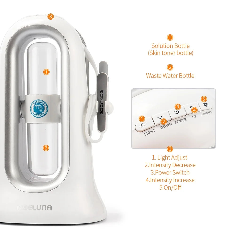 家庭用真空にきび小さな泡角質除去器クレンジング保湿酸素注入器具アクアピーリング美容機 - 多機能美容機器 - Alisa