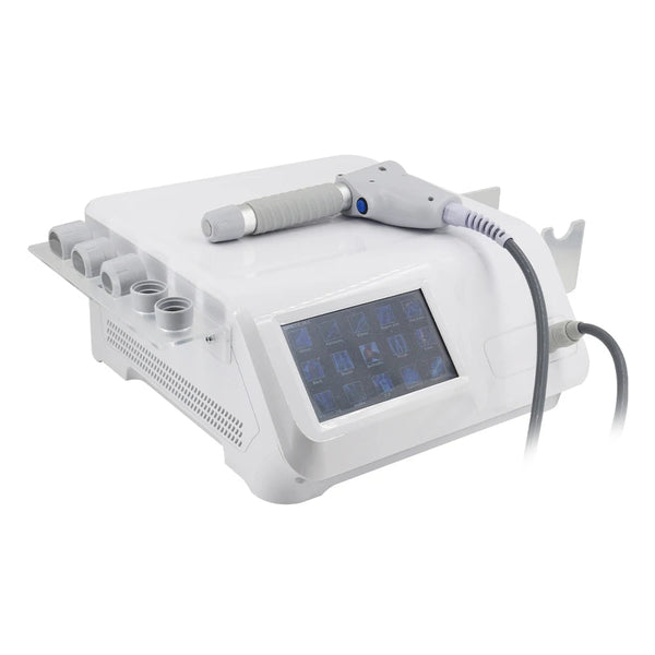 Hot Sale Pneumatisk Shockwave Therapy Machine För ED-behandling Smärtlindring 12Bar Professionell Shock Wave Body Relaxation Massager