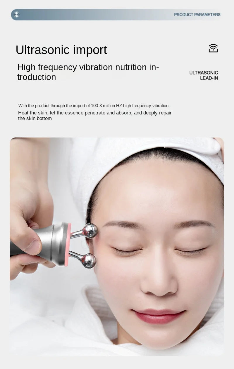 Hot and Cold SPA Eye Atomizer Dry Red Blood of The Eye Is Introduced Into The Spa Eye Beauty Salon By Ultrasonic Micro-current