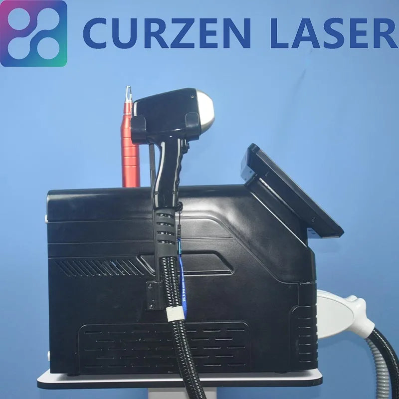 2 в 1 1200w 2000w 808Laser Diode Laser 755 808 1064nm Удаление татуировок IPL Лазерная эпиляция