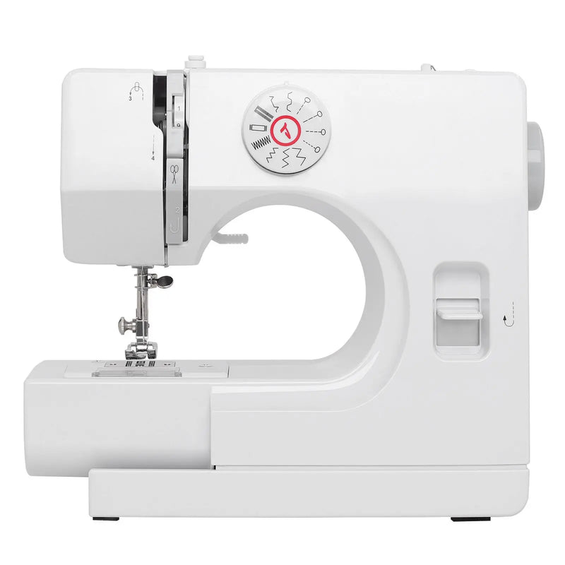 Household Sewing Machine Portable Electric Sewing Machines with 12 Built-in Stitch Patterns Light Adjustable Speed Control