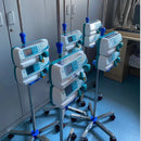 인간 또는 수의학 사용 LCD 실시간 경보 배터리 주사기 펌프