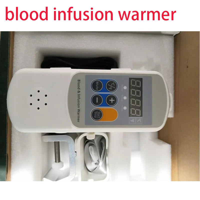 Human Vet Transfusion Heater Hospital Veterinary Thermostat Fluid Warming Portable Blood infusion Warmer
