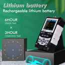 KKMOON DS0120M Professionelles Digitaloszilloskop, 120 MHz Bandbreite, 500 MSa/s Abtastrate, Digitaloszilloskop mit Hintergrundbeleuchtung