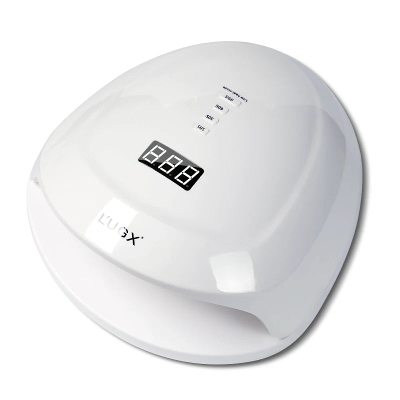 L'UGX Lampada per unghie LED UV da 60 W, set di lampade UV professionali wireless per asciuga unghie acrilico, macchina per unghie cordless ricaricabile di fascia alta