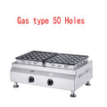 Tipo de gás GLP 100/50/25 furos Poffertjes Maker Machine Mini Pancake Machine Grill Mini Pancake Waffle Maker