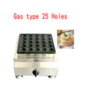 LPG Gas Typ 100/50/25 Löcher Poffertjes Maker Maschine Mini Pfannkuchen Maschine Grill Mini Pfannkuchen Waffeleisen