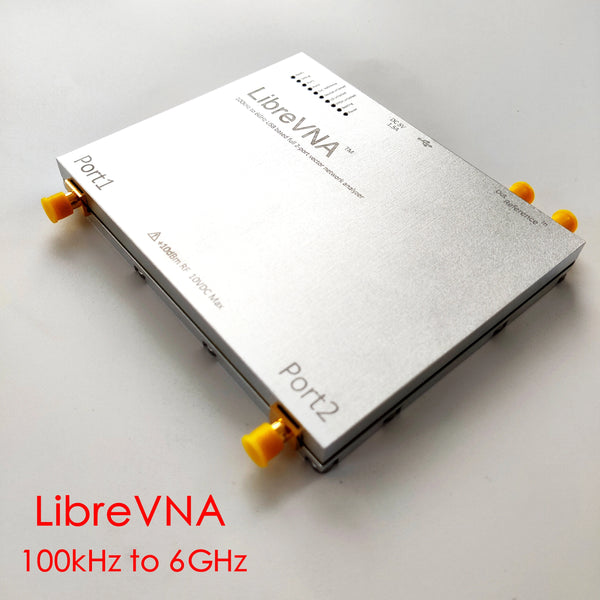 LibreVNA 100 kHz - 6 GHz USB alapú teljes 2 portos vektoros hálózati elemző