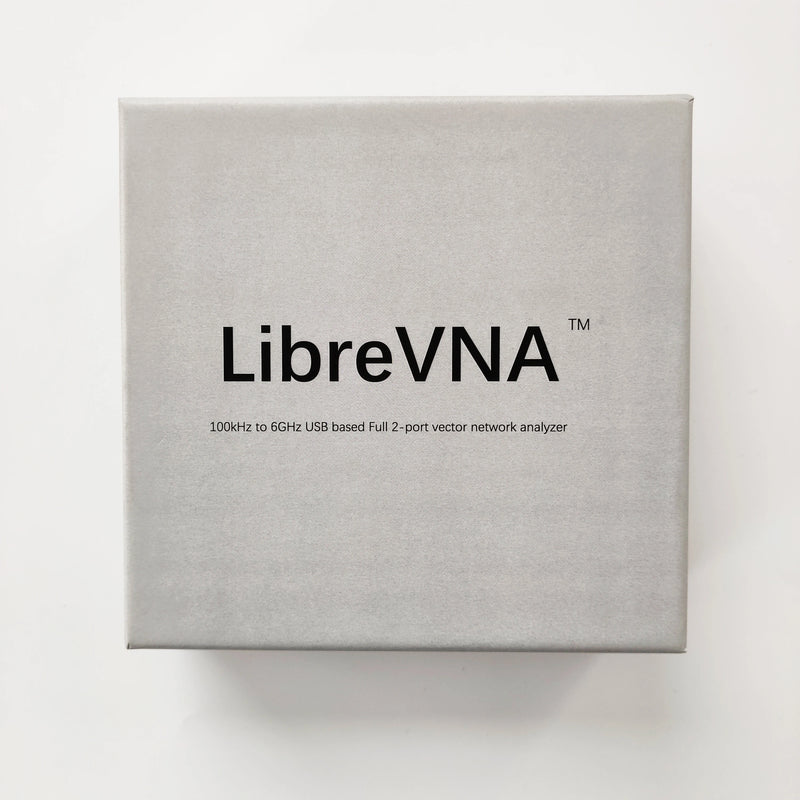 LibreVNA 100kHz - 6GHz USB based full 2-port vector network analyzer