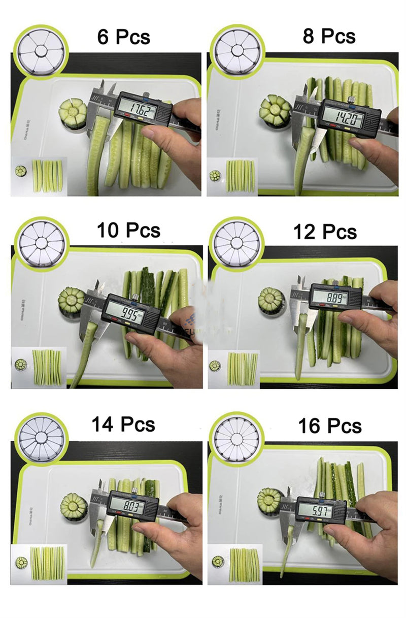 Handmatig gesneden komkommerstrips Machine Commerciële komkommerwortelstripsnijder voor Sushi Shop