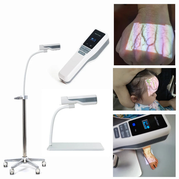HF-410A Medical Face Children Varicoses Veins Imaging Infrared Detector Handheld Desk Mobile Stand Bracket Vein Finder Viewer Machine